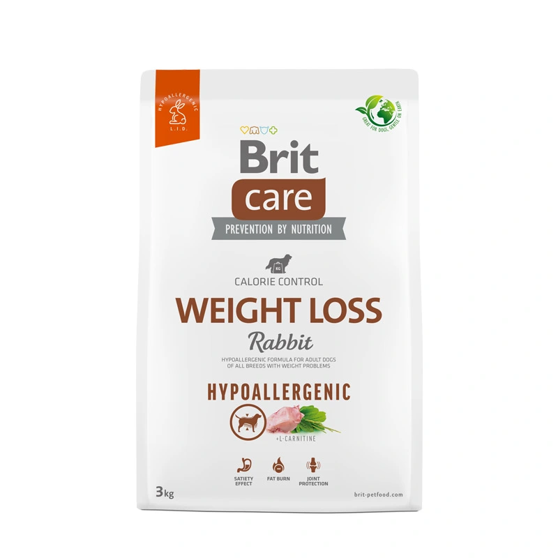 BRIT CARE HIPOALERGENICO WEIGTH LOSS RABBIT 3 KILOS