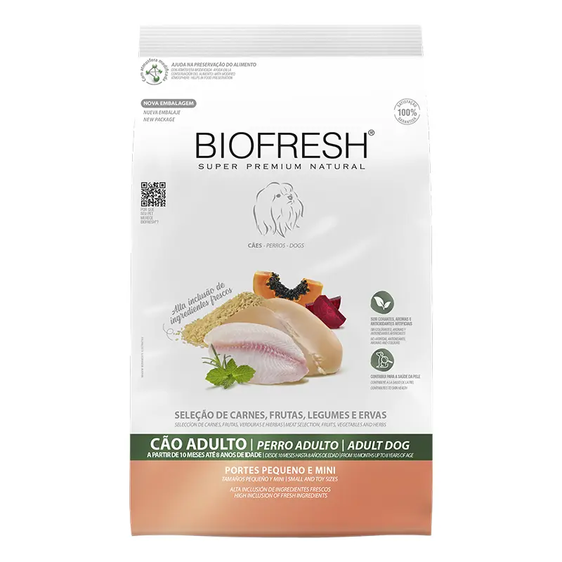 BIOFRESH 3 KILOS PERRO PEQUEÑO MINI ADULTO